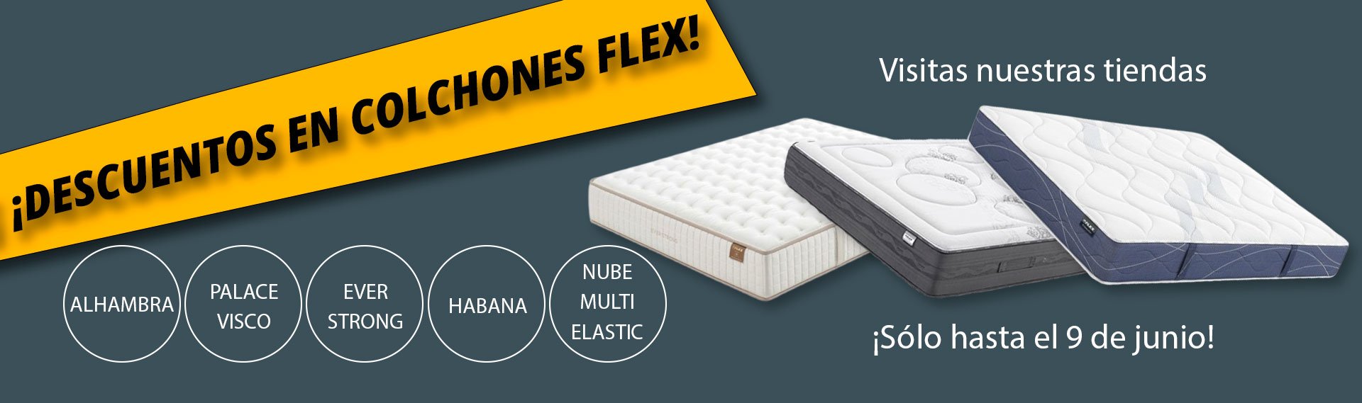 Oferta en colchones Flex Oferta en colchones Flex